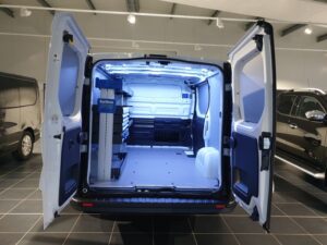 Fahrzeugumbau Werkstattwagen Sortimo Innenraum