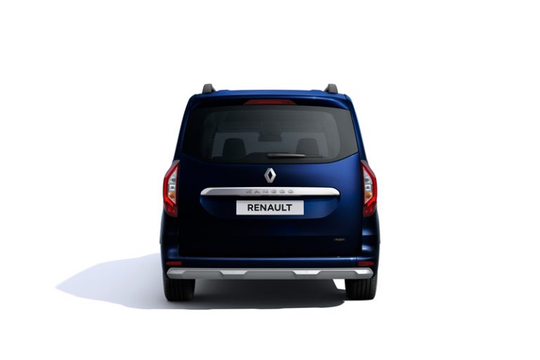 Renault Kangoo E-Tech 100% elektrisch von hinten
