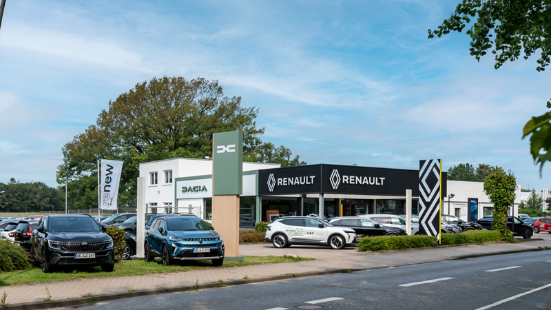 Renault Norderstedt Lüdemann & Zankel Ag Renault und Dacia Händler mit Werkstatt in Norderstedt-Glashütte