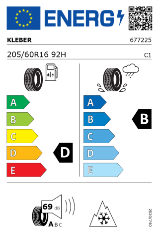 Sandero Stepway- Jogger 7717085860 Reifenlabel