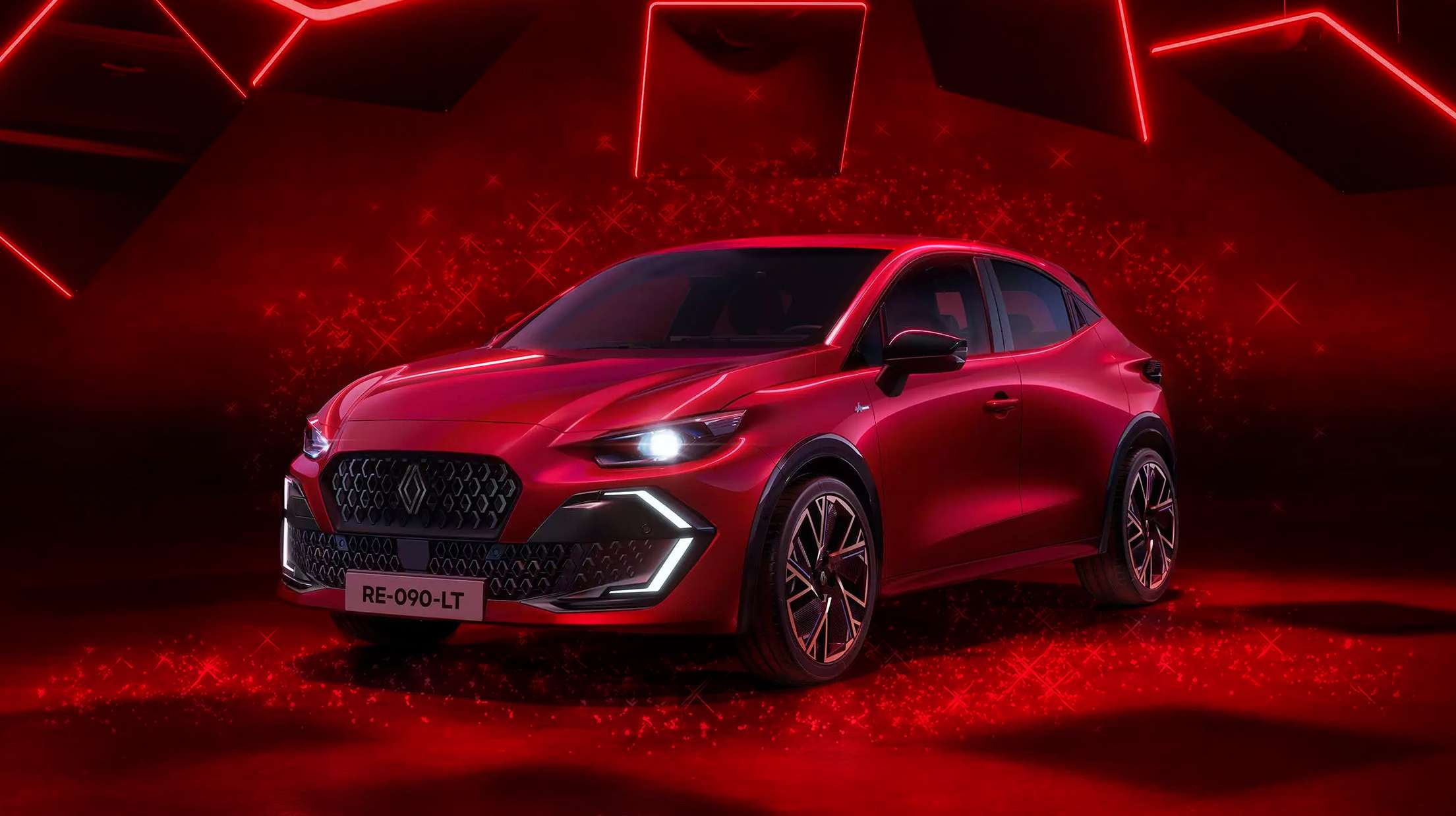 neuer Renault Clio weihnachtlich