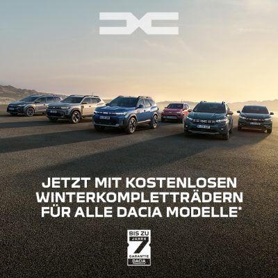 Dacia Winterräder kostenlos Dacia Winterräder kostenlos