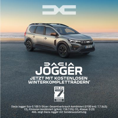 Dacia Jogger Winterräder kostenlos Dacia Jogger Winterräder kostenlos